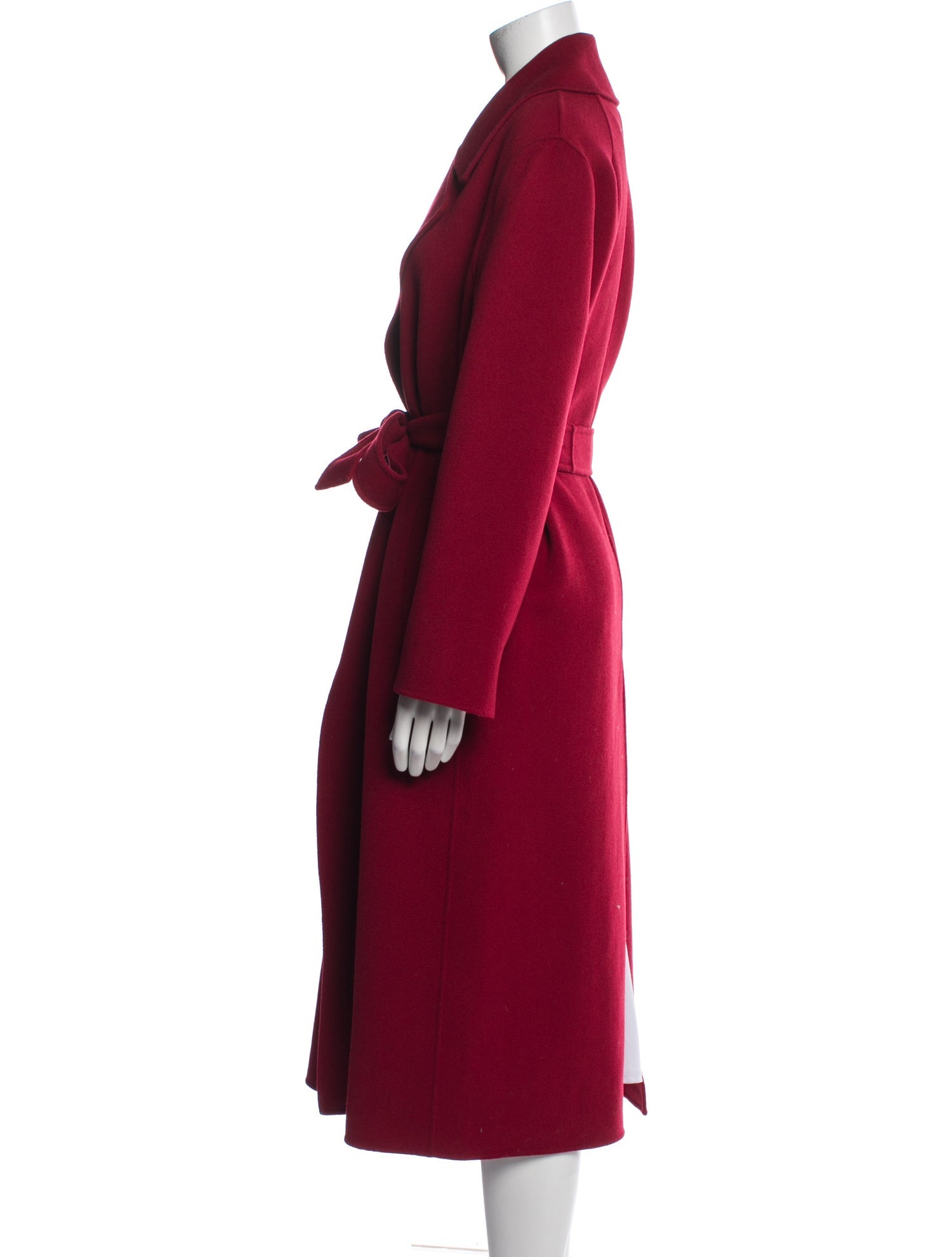 'S Max Mara Virgin Wool Trench Coat