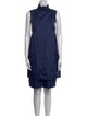 'S Max Mara Mock Neck Long Dress