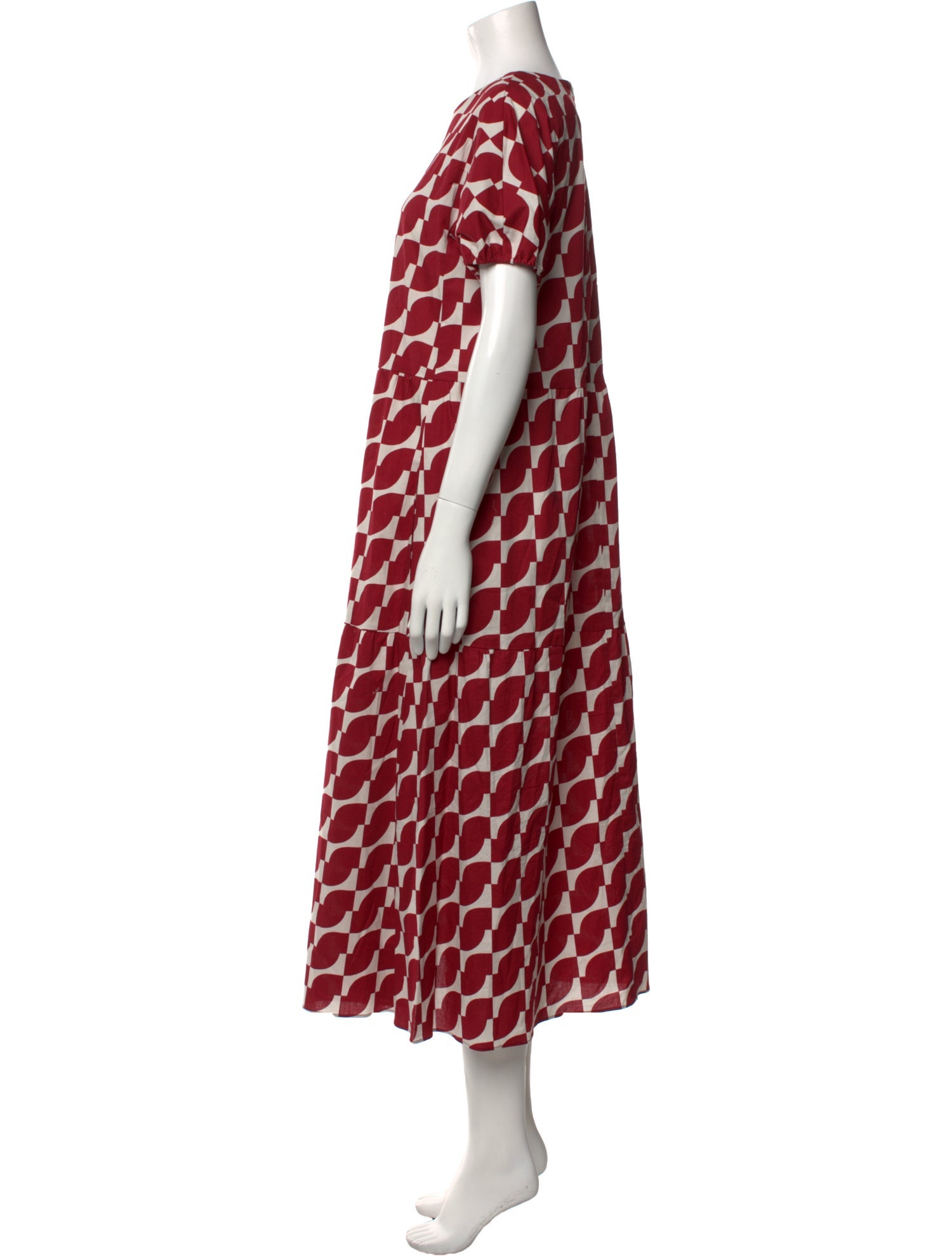 'S Max Mara Printed Long Dress