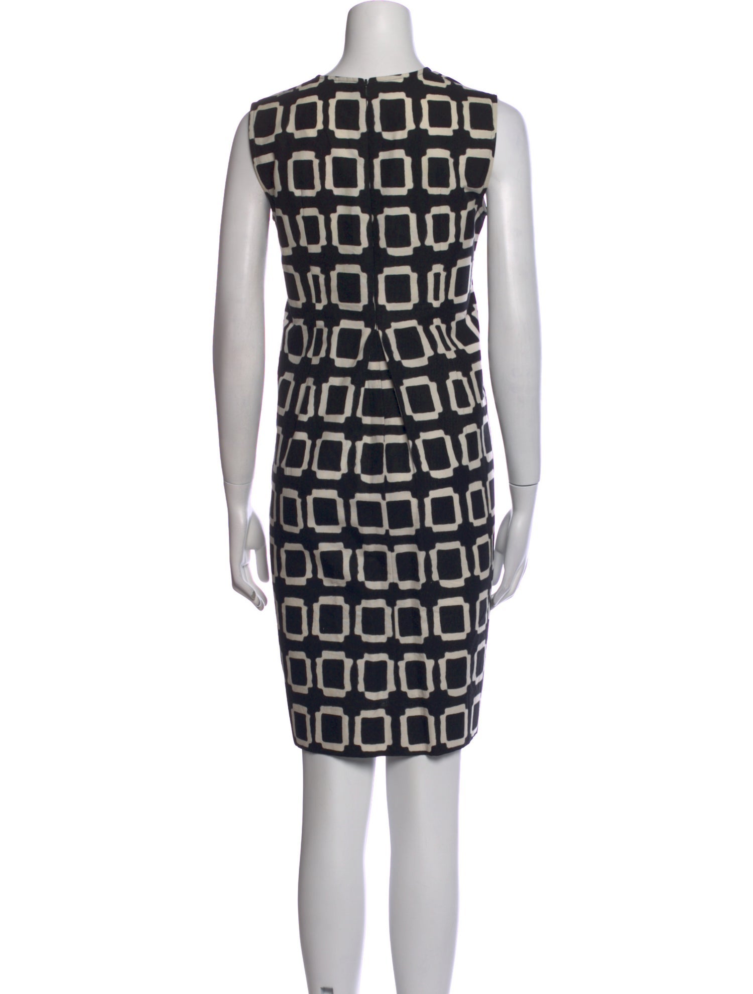 'S Max Mara Printed Knee-Length Dress