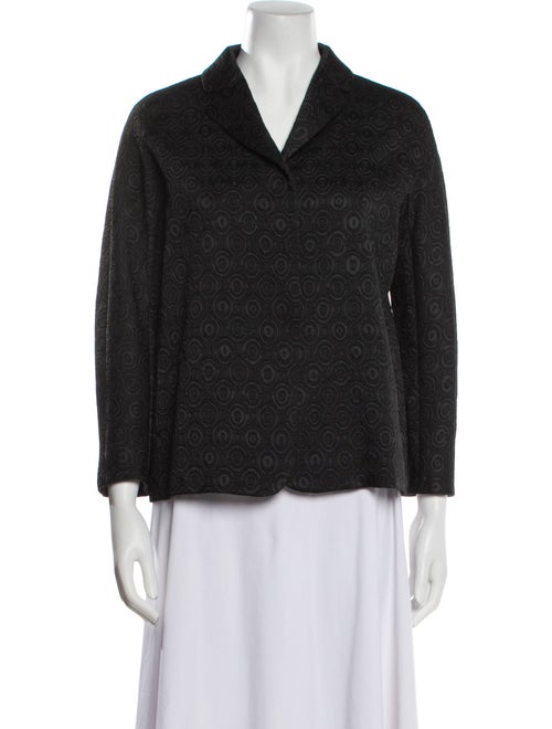 'S Max Mara Tweed Pattern Blazer