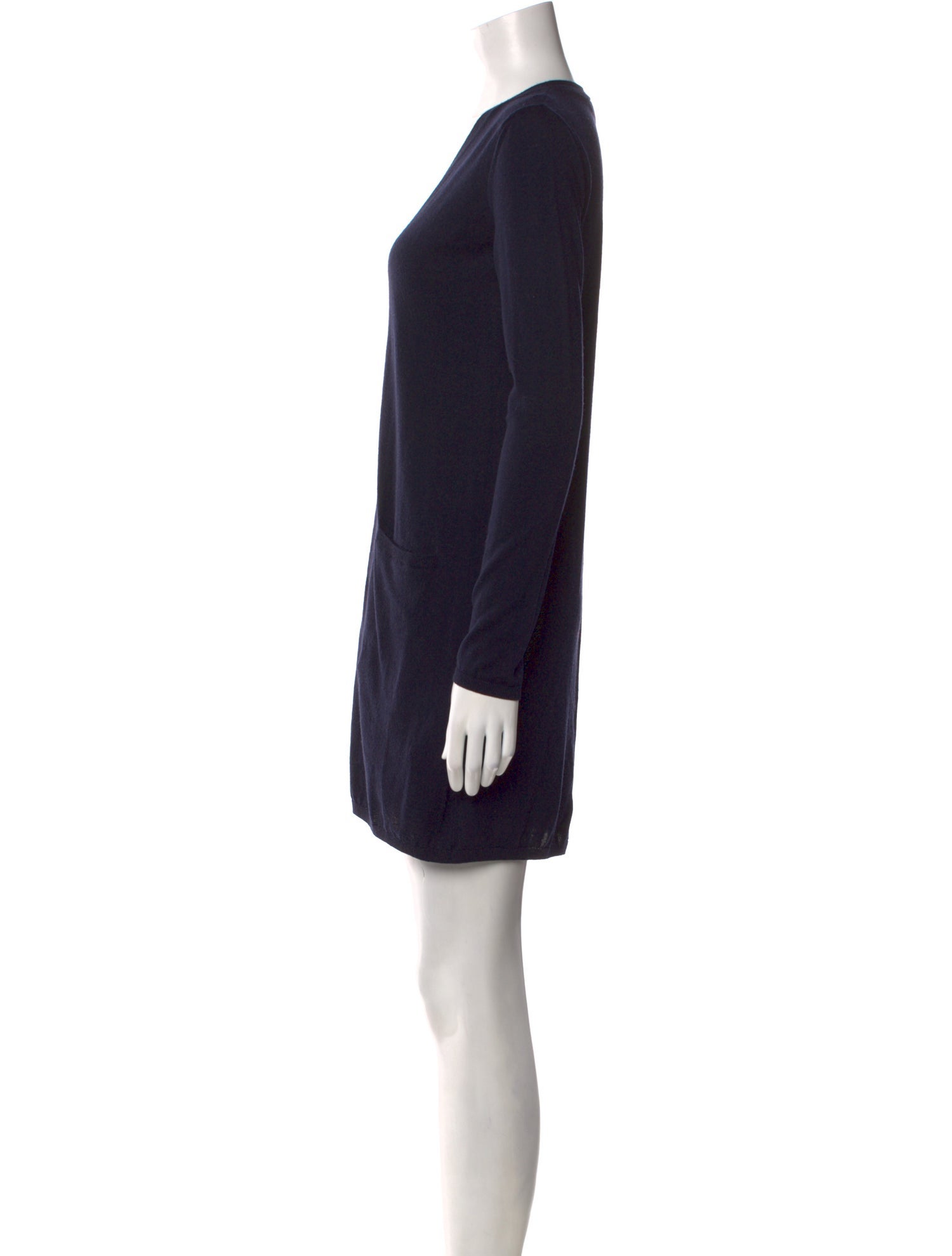 'S Max Mara Virgin Wool Mini Dress