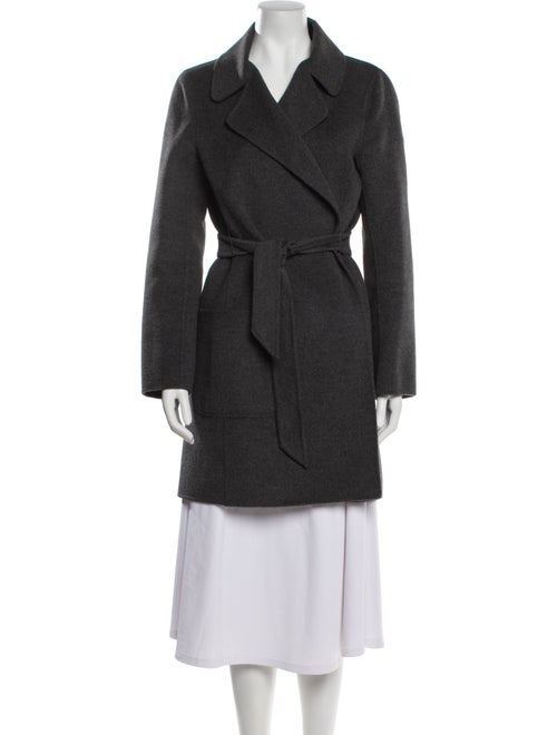 'S Max Mara Angora Trench Coat