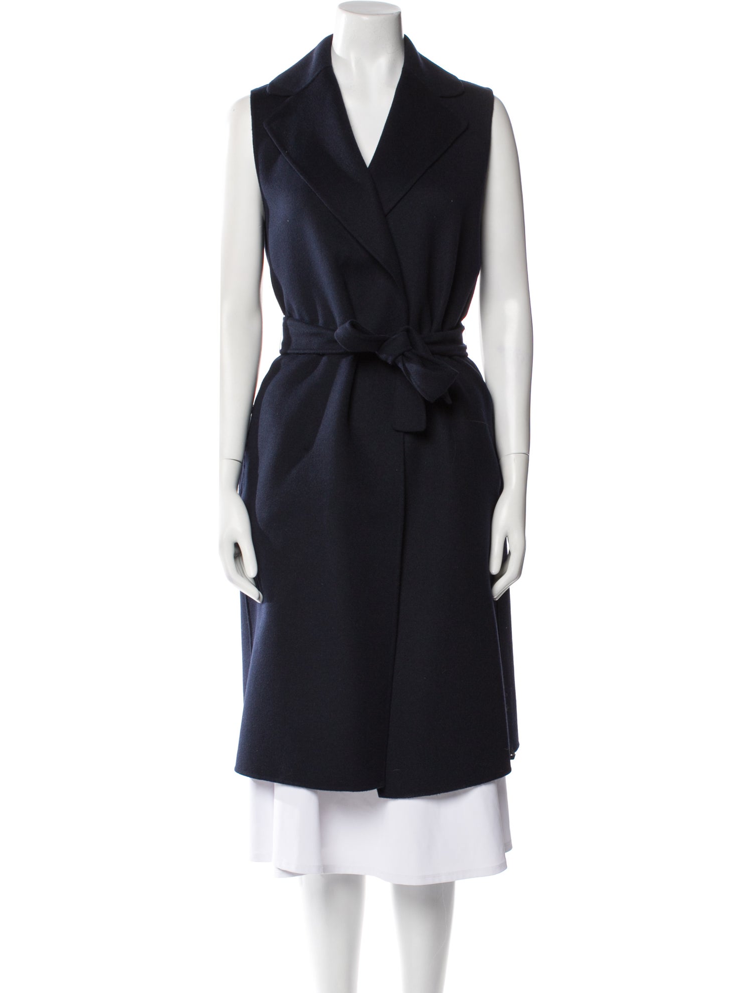 'S Max Mara Virgin Wool Vest