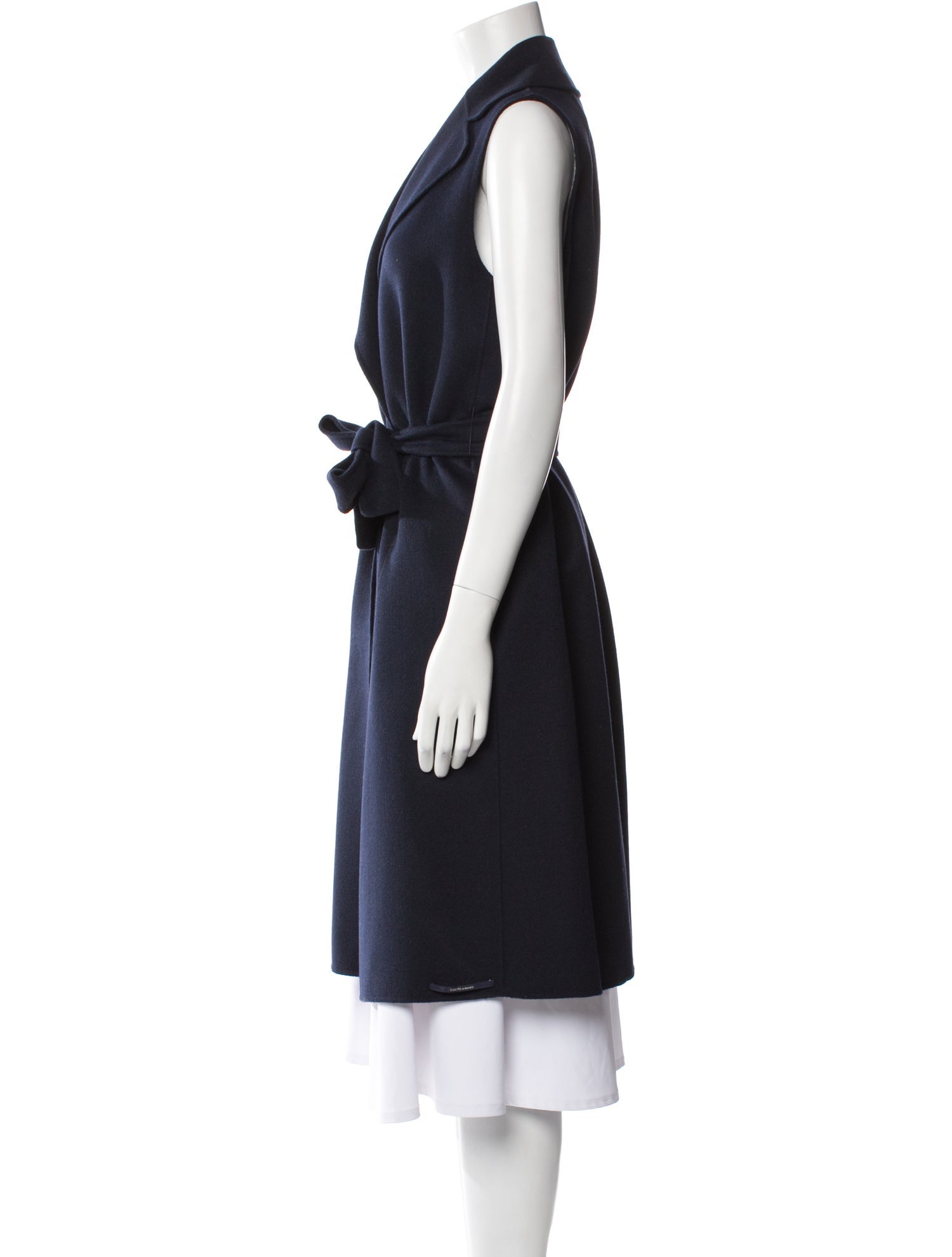 'S Max Mara Virgin Wool Vest