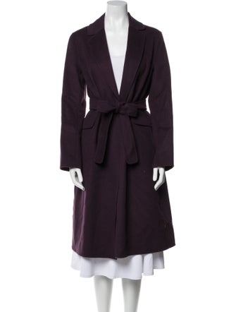 'S Max Mara Virgin Wool Trench Coat
