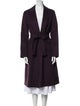 'S Max Mara Virgin Wool Trench Coat