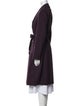 'S Max Mara Virgin Wool Trench Coat