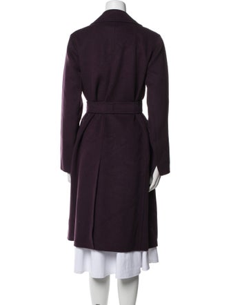 'S Max Mara Virgin Wool Trench Coat