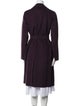 'S Max Mara Virgin Wool Trench Coat