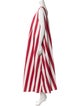 'S Max Mara Striped Long Dress