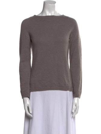'S Max Mara Bateau Neckline Sweater