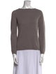 'S Max Mara Bateau Neckline Sweater