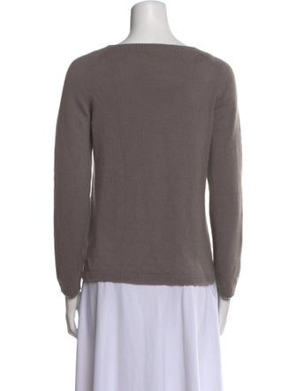 'S Max Mara Bateau Neckline Sweater