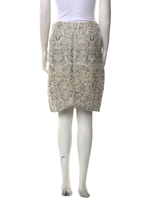 'S Max Mara Linen Knee-Length Skirt