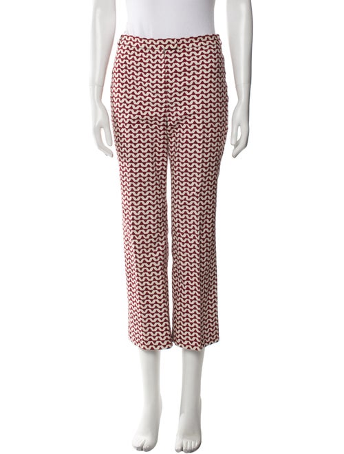 'S Max Mara Printed Straight Leg Pants