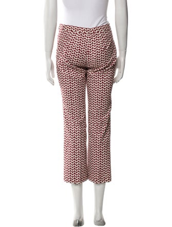 'S Max Mara Printed Straight Leg Pants