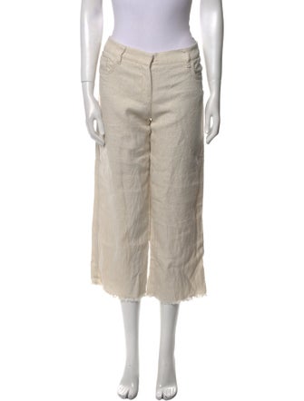 'S Max Mara Linen Wide Leg Pants