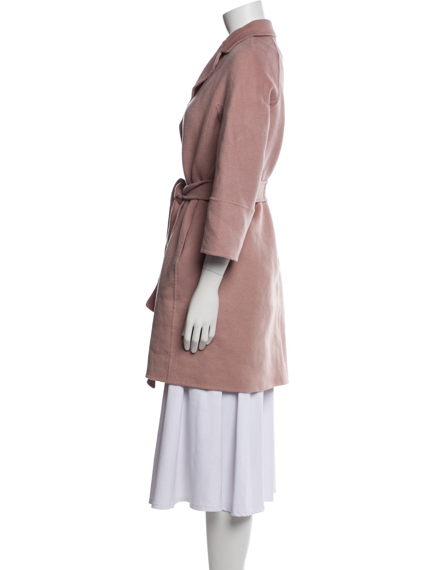 'S Max Mara Virgin Wool Trench Coat