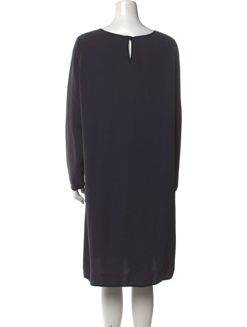 'S Max Mara Bateau Neckline Knee-Length Dress