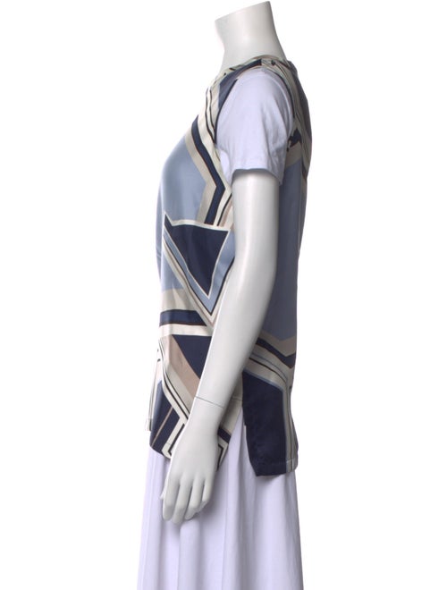 'S Max Mara Printed Scoop Neck T-Shirt
