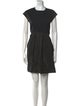 'S Max Mara Crew Neck Mini Dress