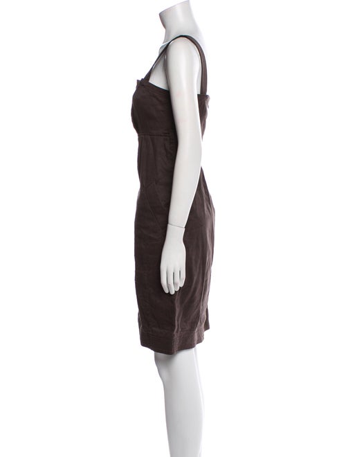 'S Max Mara Linen Knee-Length Dress