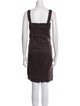 'S Max Mara Linen Knee-Length Dress