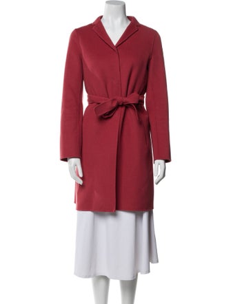 'S Max Mara Virgin Wool Trench Coat