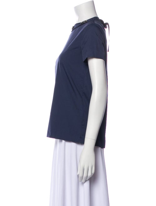 'S Max Mara Scoop Neck Short Sleeve T-Shirt