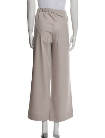 'S Max Mara Virgin Wool Wide Leg Pants