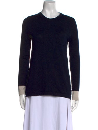 'S Max Mara Wool Crew Neck Sweatshirt