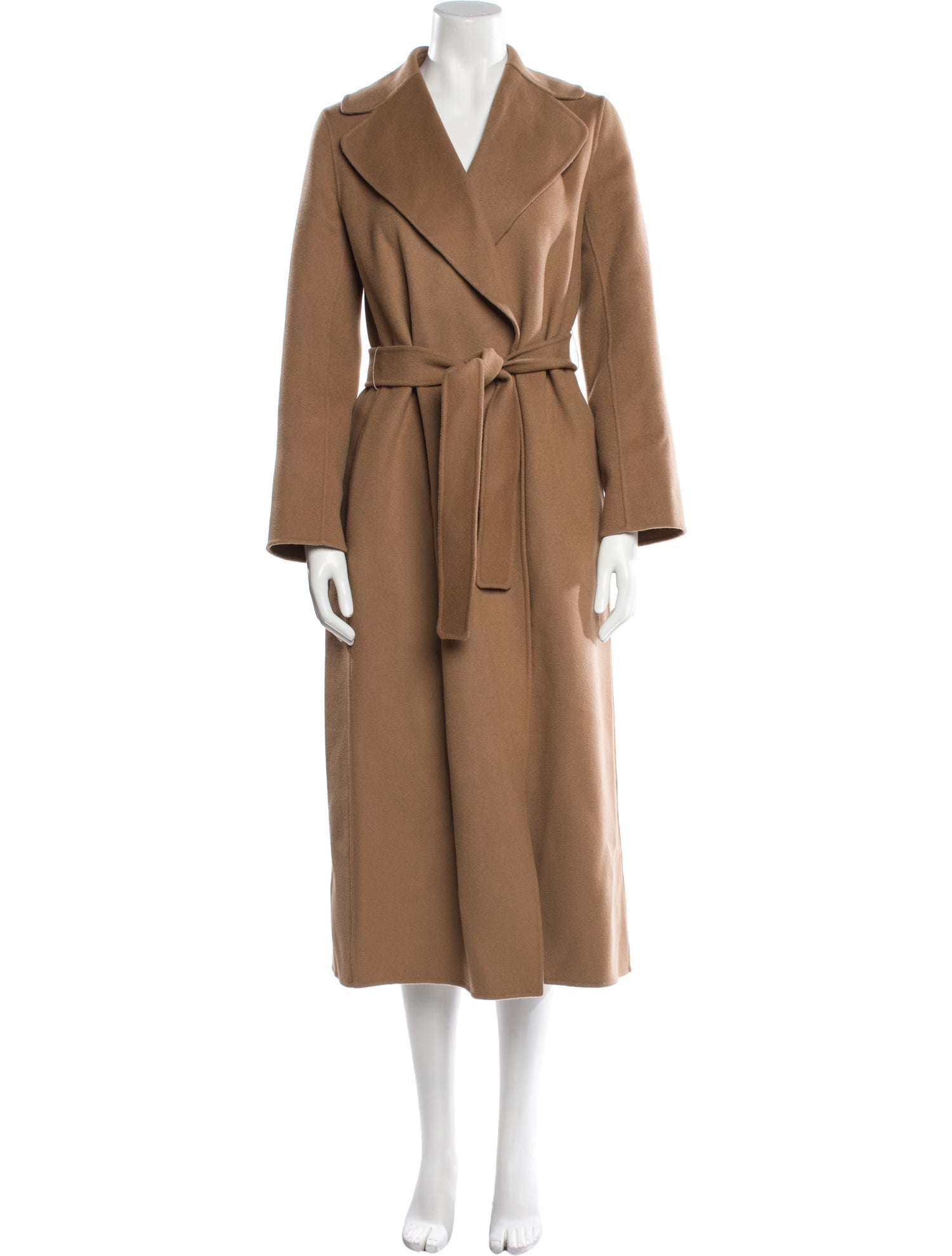 'S Max Mara Virgin Wool Trench Coat