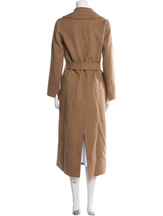 'S Max Mara Virgin Wool Trench Coat