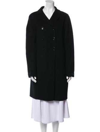 'S Max Mara Virgin Wool Peacoat