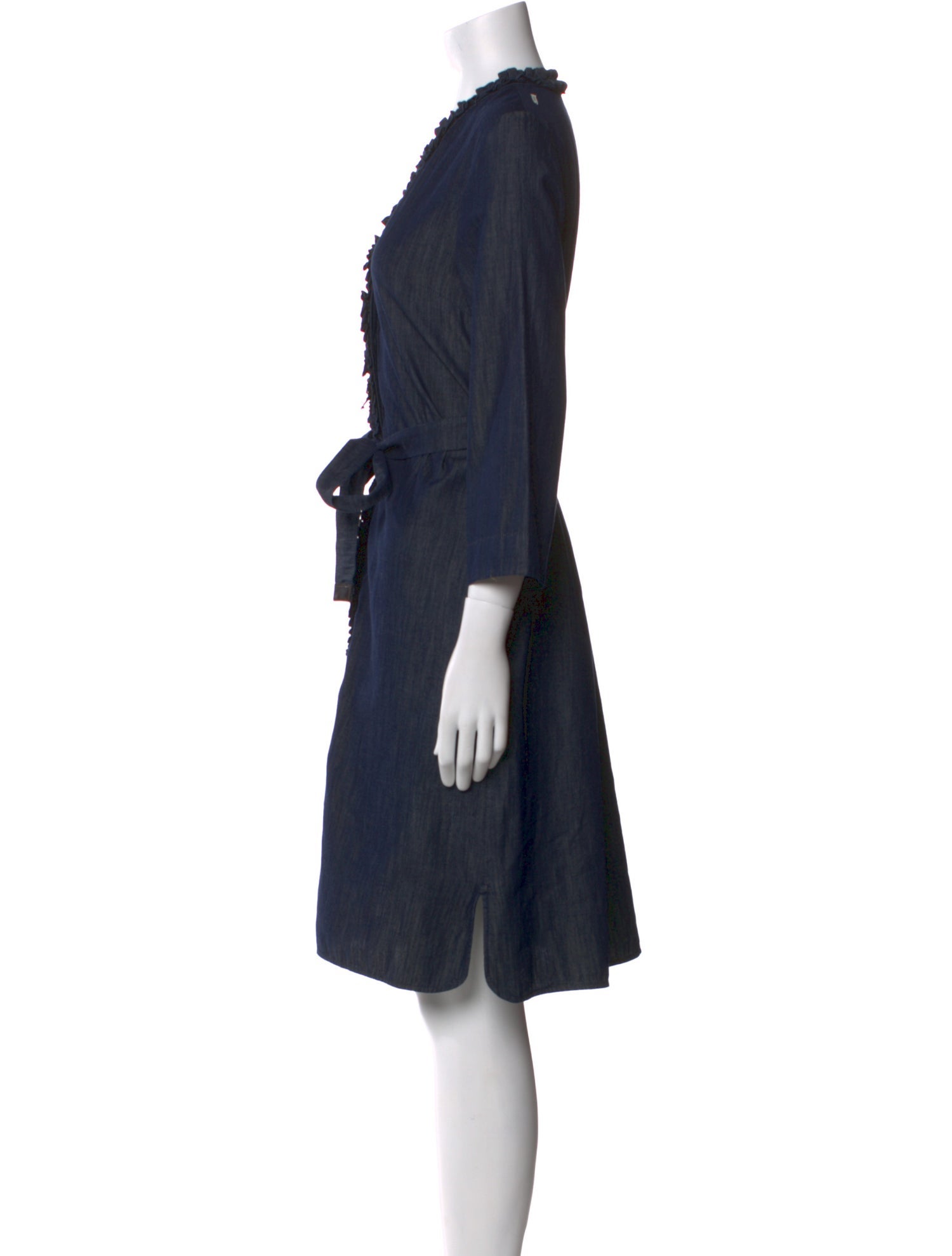 'S Max Mara V-Neck Knee-Length Dress
