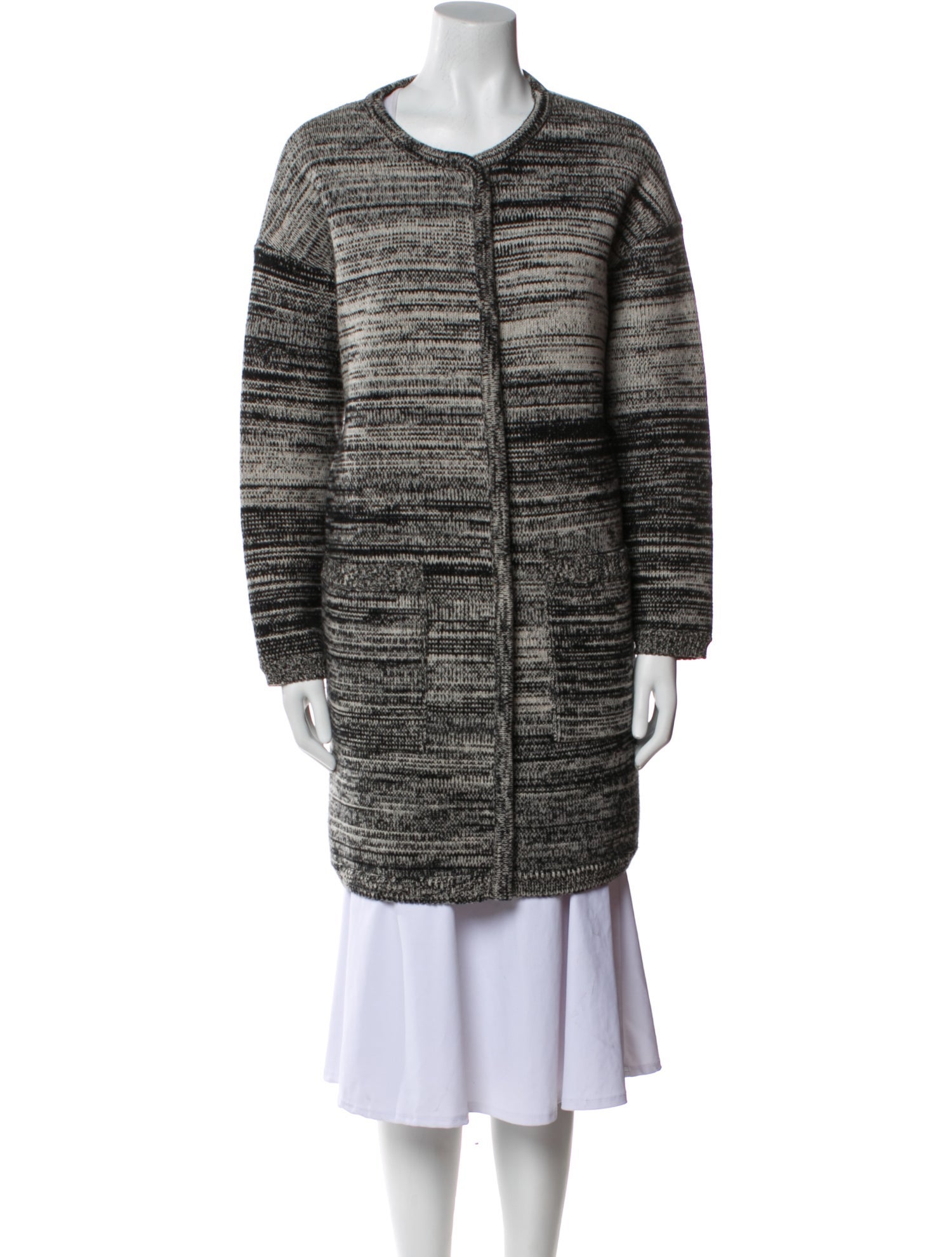 'S Max Mara Striped Coat