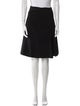 'S Max Mara Pleated Accents Knee-Length Skirt