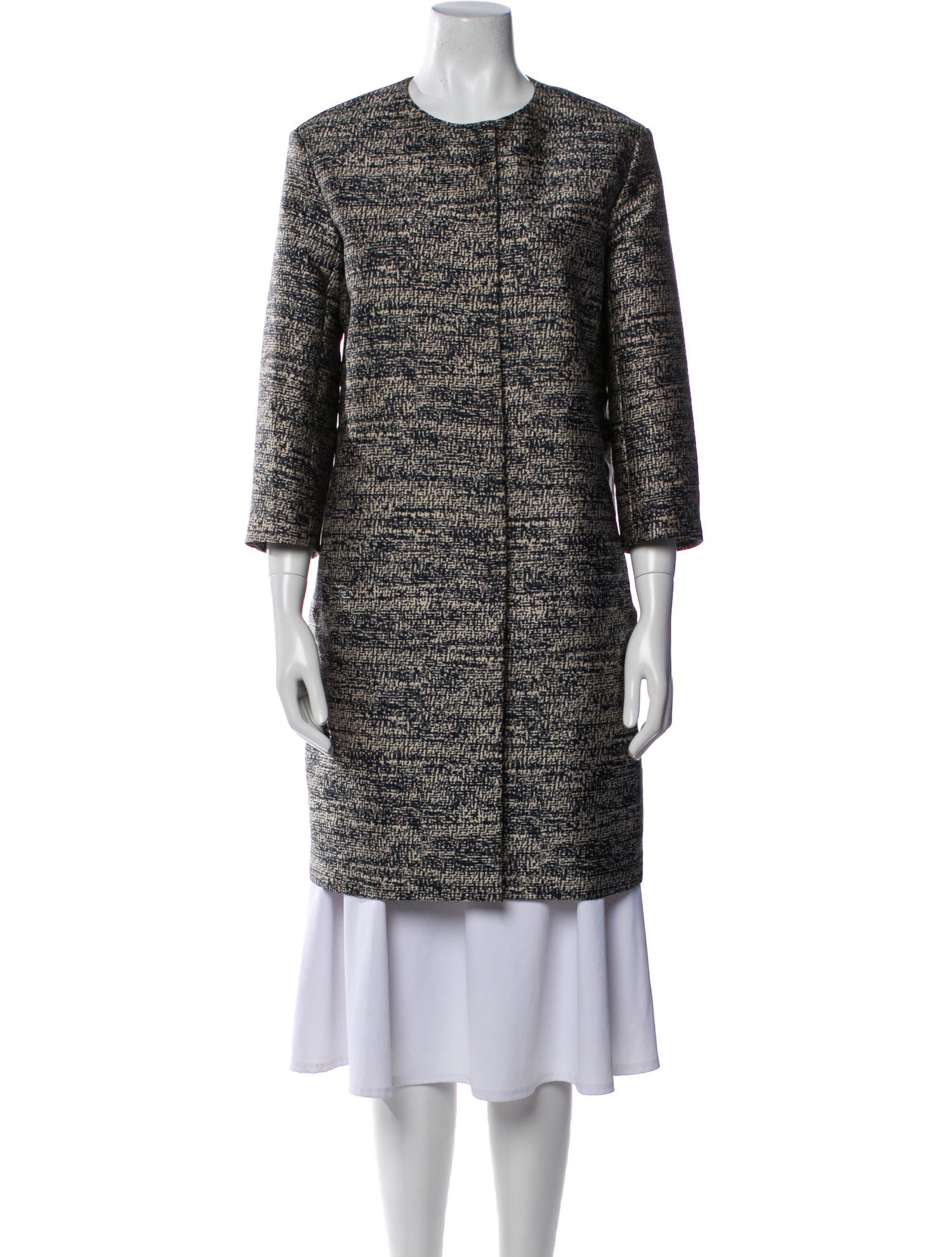 'S Max Mara Striped Coat