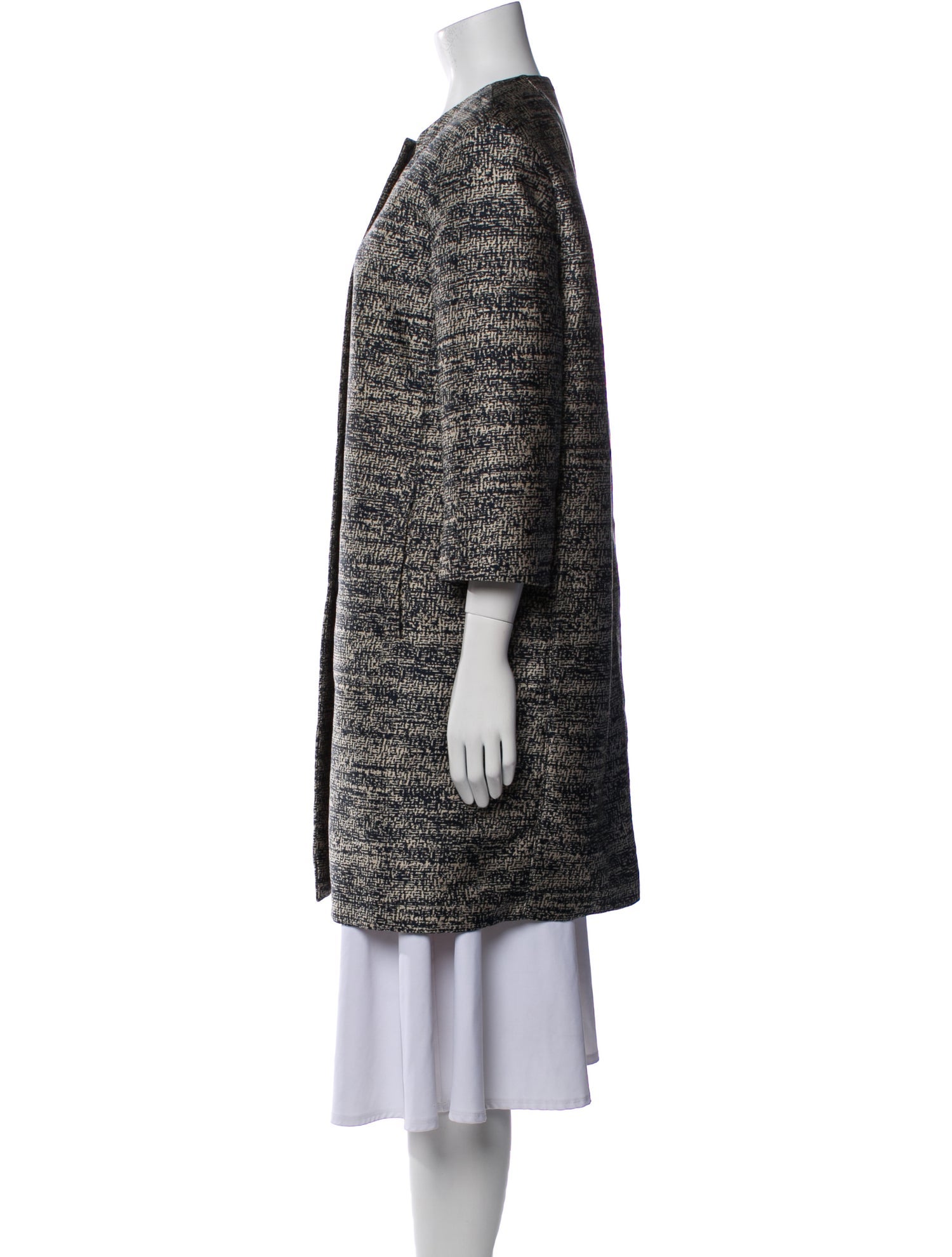 'S Max Mara Striped Coat