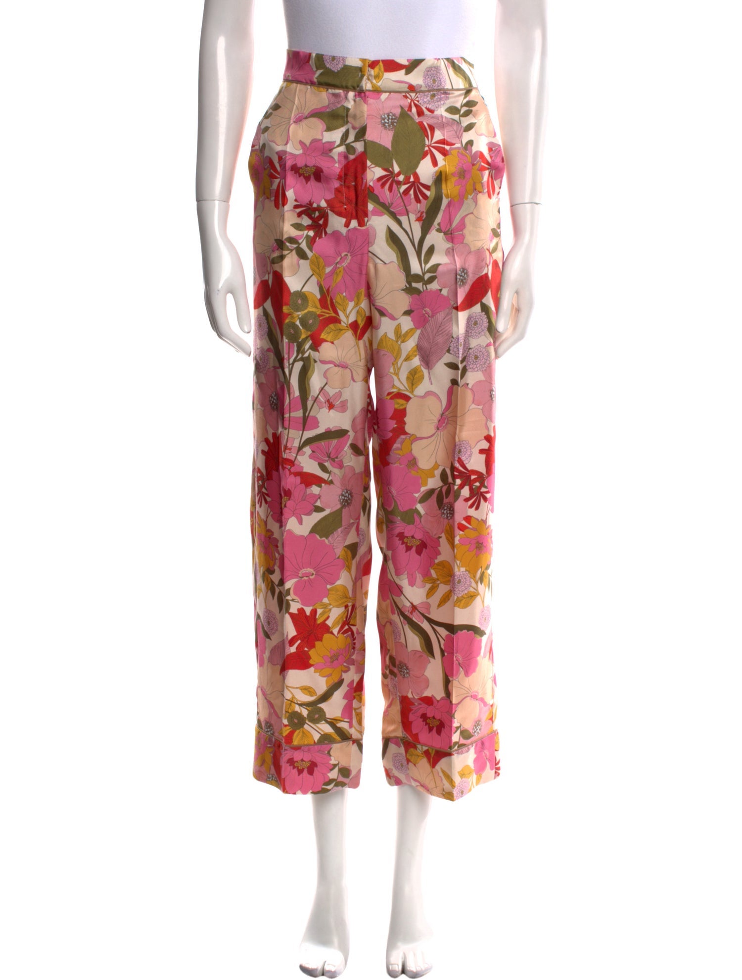 'S Max Mara Silk Wide Leg Pants w/ Tags