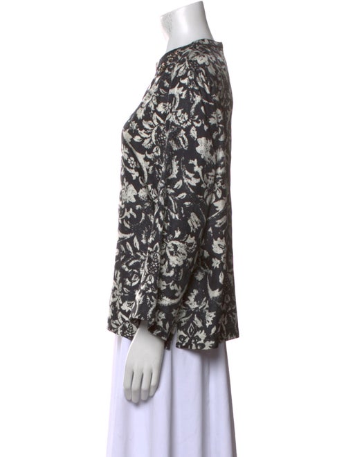 'S Max Mara Silk Printed Blouse