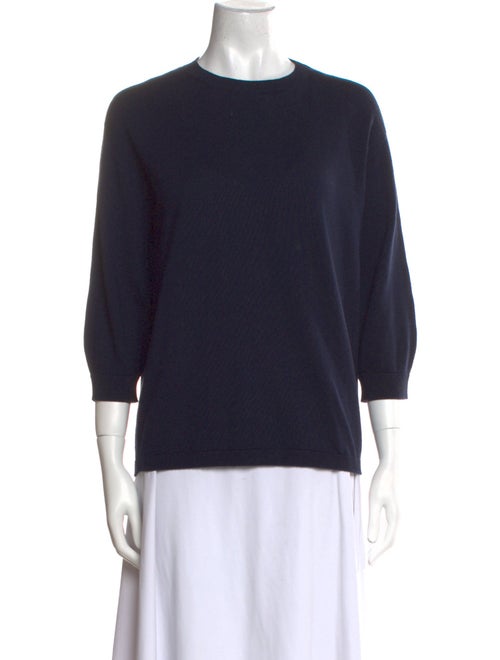 'S Max Mara Virgin Wool Crew Neck Sweater