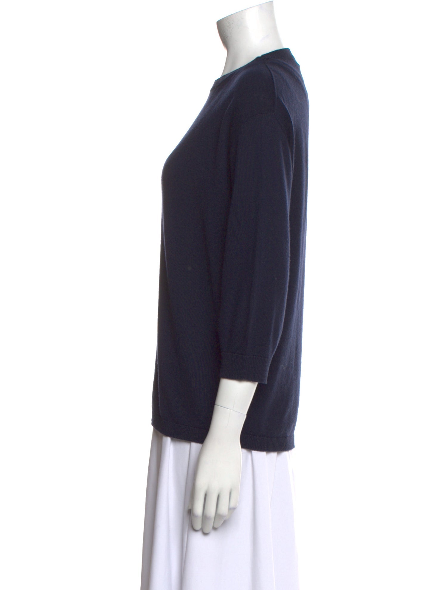 'S Max Mara Virgin Wool Crew Neck Sweater