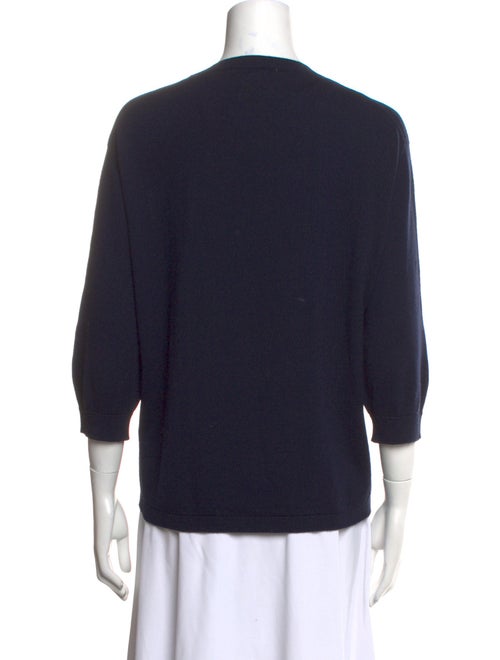 'S Max Mara Virgin Wool Crew Neck Sweater