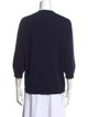 'S Max Mara Virgin Wool Crew Neck Sweater