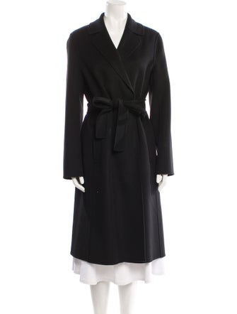 'S Max Mara Virgin Wool Trench Coat