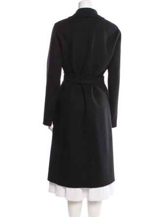 'S Max Mara Virgin Wool Trench Coat
