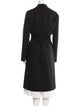 'S Max Mara Virgin Wool Trench Coat