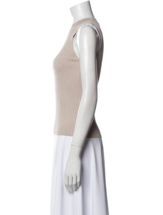 'S Max Mara Crew Neck Sleeveless Top